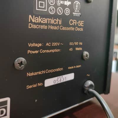 Nakamichi CR-5 AND CR 5E image 8
