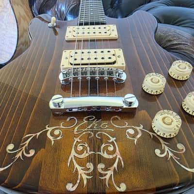 Eko M-20 Custom DC Roberto Brandoni M20 Guitar - Vintage 70s DiMarzio Creme Super Distortion Humbucker Pickups image 1