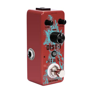 STAX LEF-301A DIST-I Distortion Pedal True Bypass Mini Metal Guitar Effect Stompbox--Shipped from Irvine Warehouse in California by USPS image 5