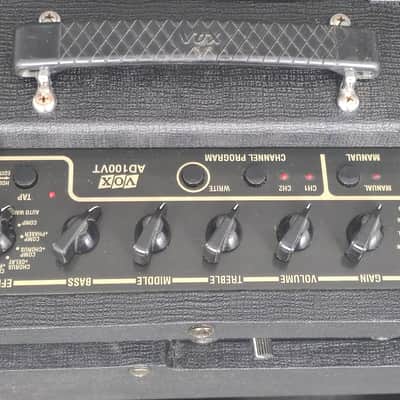 Vox Valvetronix AD100VT 100-Watt 2x12" Digital Modeling Guitar Combo 2005 - 2008 - Black image 8