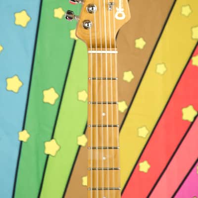 Charvel Pro-Mod DK24 HH 2PT CM, Caramelized Maple Fingerboard, Bubblegum Pink image 4