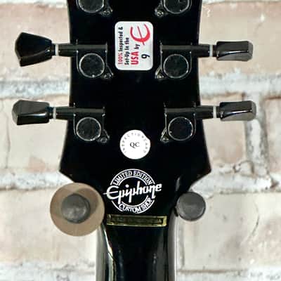 Epiphone Matt Heafy MKH Signature Les Paul Custom 2013 - Black image 7