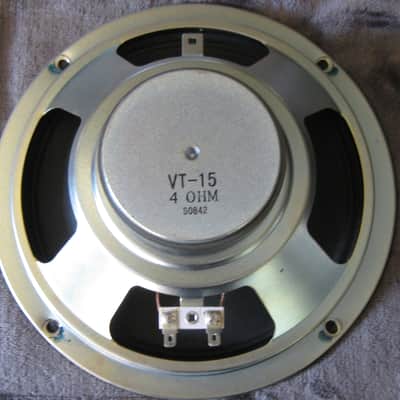 Vox VT-15 Valvetronix combo amp speaker replacment (4ohm) image 1