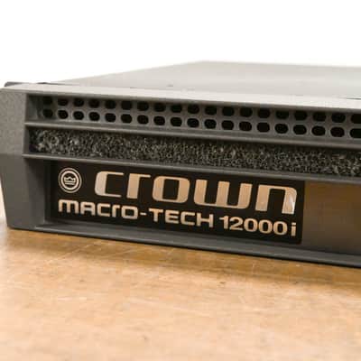 Crown MA 12000i Macro-Tech 2-Channel Power Amplifier, 4500W @ 4 ohms CG0120U image 4