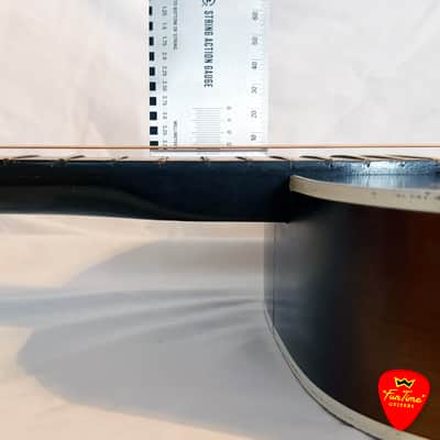 1960s Kay K1160 Parlor Guitar Tobacco Sunburst Musical Note Acoustic – “Danny” image 17