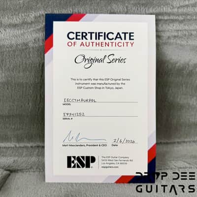 ESP Original Series Eclipse Custom Electric Guitar w/ Case - Purple Peel image 19