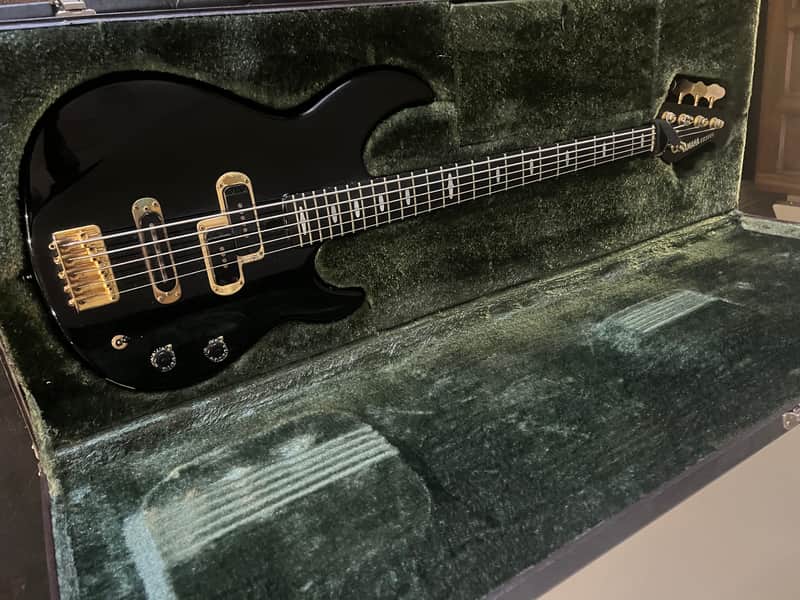 1986 Yamaha BB5000 Black 5-String Bass Guitar, Made in Japan MIJ image 1