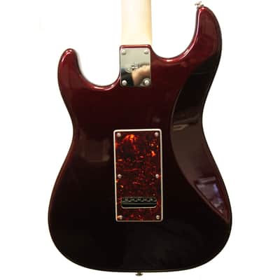 G&L Legacy Electric Guitar in Ruby Red Metallic Matching Headstock image 6