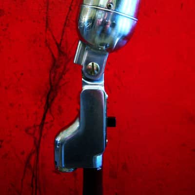 Vintage RARE 1940's Electro-Voice 612 / 630 Omnidirectional Dynamic Microphone Hi Z w Astatic E6G desk stand 638 640 prop display image 12