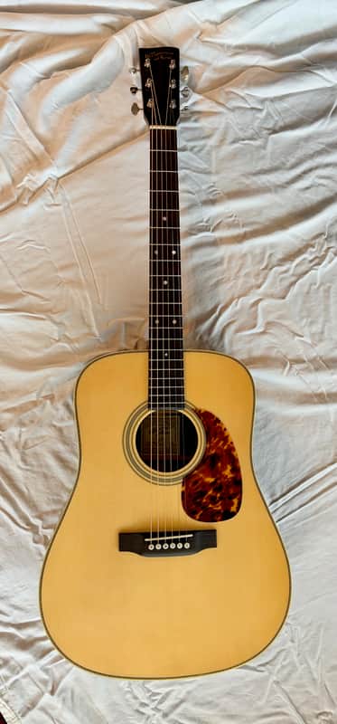 Recording King RD-328 Deluxe Dreadnought Natural | Reverb