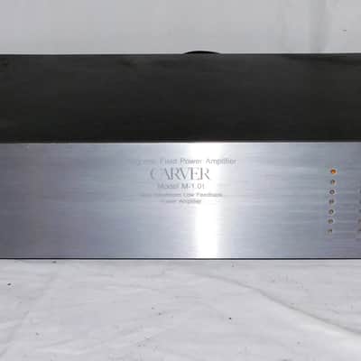 Carver M-1.0t vintage stereo power amplifier image 1