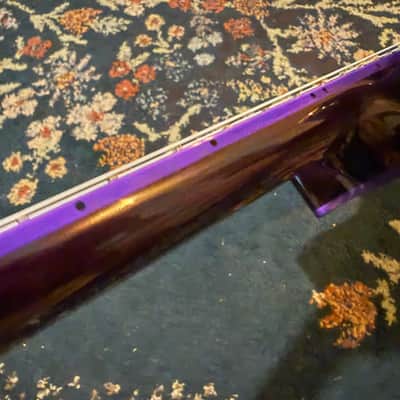 Epiphone Les Paul Custom Widow - Purple Burst image 9