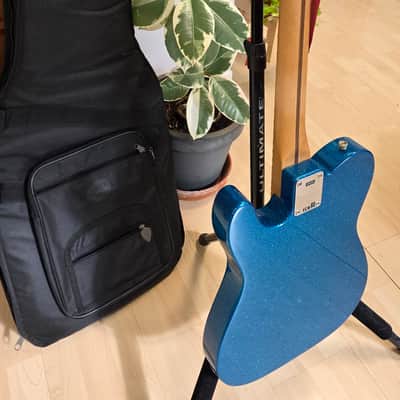 Fender 1958 Telecaster J Mascis BRAND NEW Artist Signature Custom Pickups Mirror Pick Guard Aged Road Worn Relic Neck 50s Vintage Reissue Tele Guitar - Bottle Rocket Blue Flake Metallic image 21