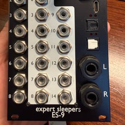 Expert Sleepers ES-9 USB Interface Eurorack Synth Module 2020 - Present - Black image 1