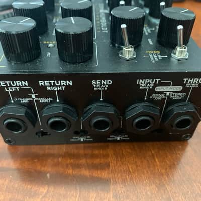 DSM & Humboldt Electronics Simplifier Deluxe Zero-Watt Stereo Guitar Preamp / CabSim / DI 2021 - Black image 10