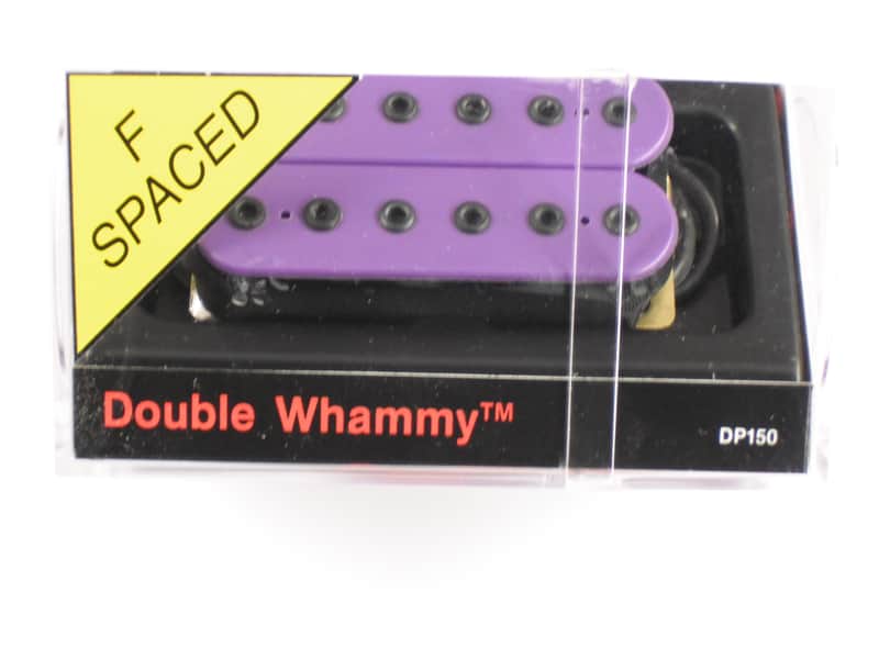 F-spaced DiMarzio Double Whammy Bridge Humbucker Purple DP 150 image 1