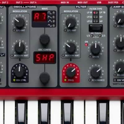 Nord Lead A1 Analog Modeling Synthesizer w/ MIDI Cables image 4