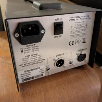 Universal Audio Solo/610 Desktop Tube Mic Preamp 2006 - Present - Black  UA Solo 610 image 2