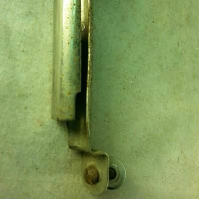 Slingerland Marching Snare Drum Key Holder Mount Nickel Parade Vintage 50s 2 5/8 image 1