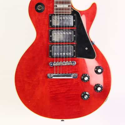Gibson Custom Les Paul  1970 - Cherry -VIDEO- Cherry 3 Pat No Sticker pickups image 3