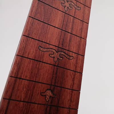 Weymann® NOS 25.5" Swoop Fingerboard Fretboard African Rosewood image 3