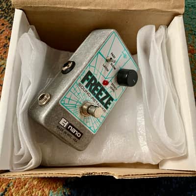 EHX Freeze w/REMOTE MOD, Original Box, infinite hold, pedal tone, piano-like sustain, sample hold, Nano, Electro-Harmonix, gamechanger plus image 3