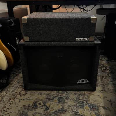 ADA MB-1 Tube Bass Preamp + B500B Power Amp + Bassline HX Cabinet — USA Vintage Complete Set 90’ image 6