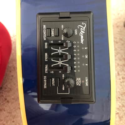 Takamine EG540C Acoustic-Electric Blue image 6