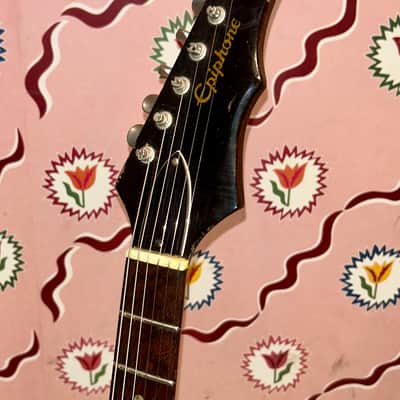 Vintage Epiphone Olympic - One Pickup - 60s - w/ gig bag image 3