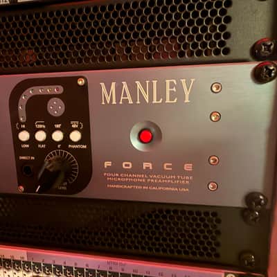 Manley Labs Force 4-Channel Mic Preamp 2010s - Purple image 2