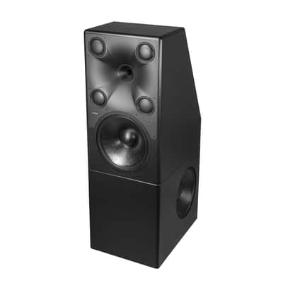 Genelec 8381A SAM Adaptive Point Source Main Monitor Black(Pair) Active Studio Monitors image 2