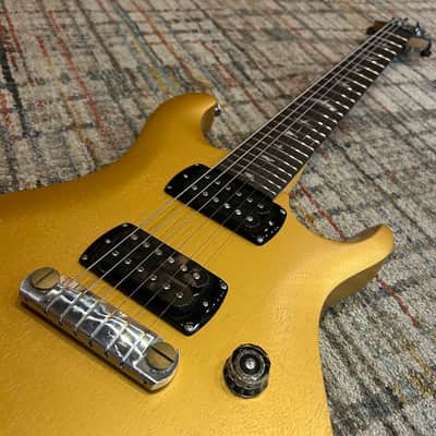 PRS SE CE 24 Standard Satin Stoptail Metallic Gold image 4