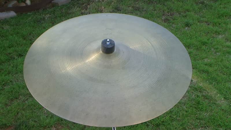 Vintage A Zildjian 20" Ping Ride 1960s image 1