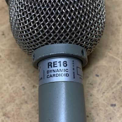 ELECTRO VOICE RE16, RE 16 MICROPHONE- VINTAGE! CLASSIC! RARE! MAKE OFFER! image 8