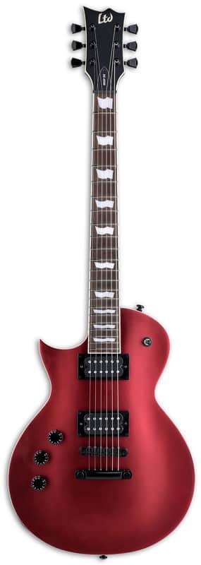 ESP LTD EC-256 LH Candy Apple Red Satin image 1
