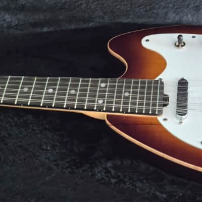 Hammertone 12-String Electric Guitar #1072 2000 Tobacco Sunburst Offset Body w/ Gig Bag image 15