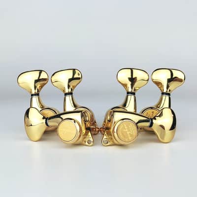 Guyker Guitar Machine Heads 3+3 Locking Tuners - Gold (Fast Free US Shipping!) image 1