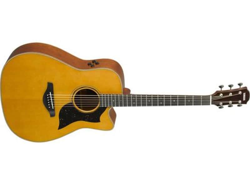 Yamaha A5M ARE Acoustic-Electric Guitar (Vintage Natural) image 1