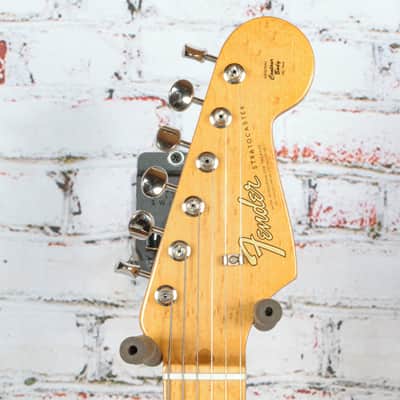 Fender - 2019 Rarities Flame Ash Top Stratocaster Electric Guitar - Plasma Red Burst - with OHSC - x0763 - USED (MMM-110207) image 6