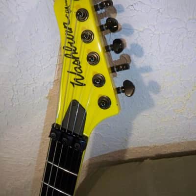2008 Custom Shop Washburn Flying V HM WV548 USA Made Excellent Condition image 2
