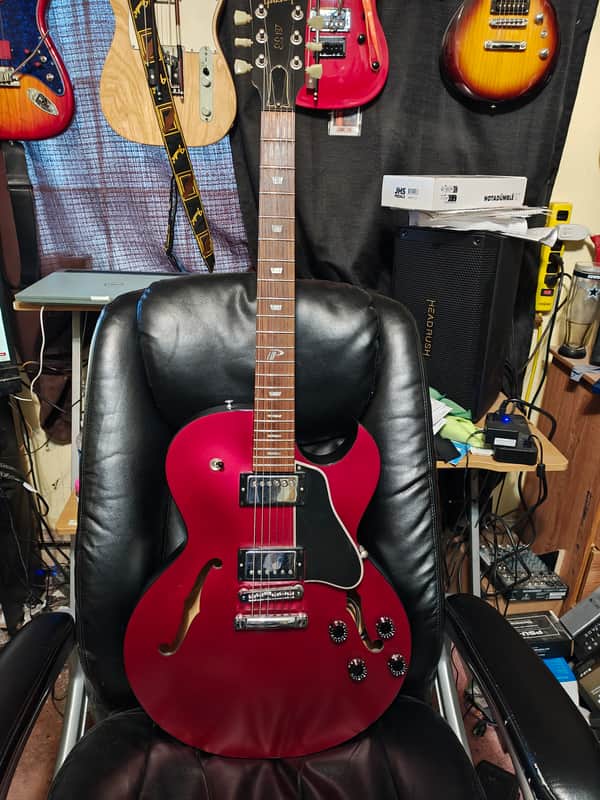 Gibson ES-137 Premier 2002 - 2005 Candy Apple Red image 1