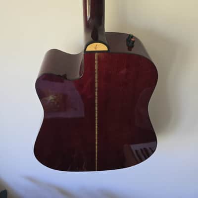 Vintage Washburn D-12CE/N 1986 MIJ Japan Electronics - Grover - MINT image 6