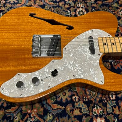 Fender Custom Shop ’68 Vintage Custom Thinline Telecaster 2023 Aged Natural image 4