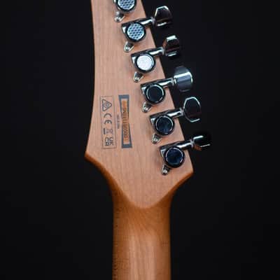 Ibanez AZ22S1F Flame Top Electric, Transparent Turquiose Burst image 10