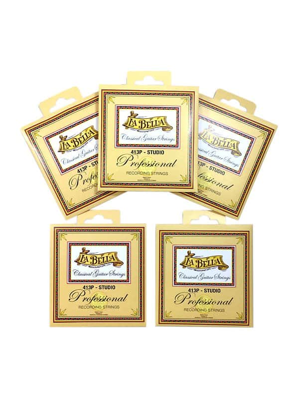 La Bella Guitar Strings 5-Pack Classical Professional Series 413P image 1