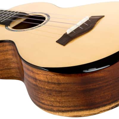 Flight Voyager EQ-A Tenor Ukulele New - solid spruce image 4