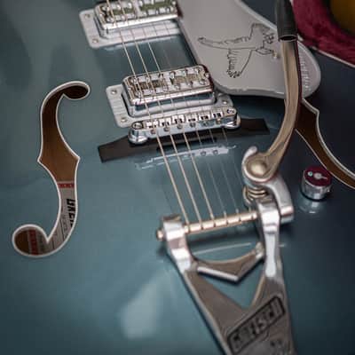 2023 Gretsch G6136T-140 140th Anniversary Double Platinum Falcon (DEMO VIDEO) image 24
