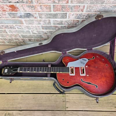 Vintage 1966 Gretsch 6119 Tennessean Electric Guitar Husk Project w/ Original Hardshell Case! image 2