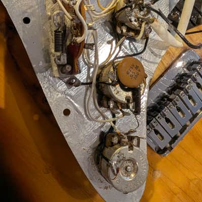 Fender Stratocaster Hardtail with Maple Fretboard 1978 - 1981 - Sunburst image 12