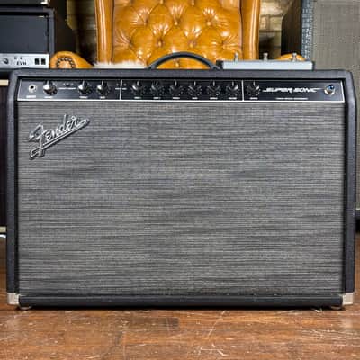 2006 Fender Super Sonic 1x12 Combo Made In USA 60 Watt Tube Guitar Combo Amplifier W/ Original Footswitch & Mesa Boogie Black Shadow Speaker! image 1